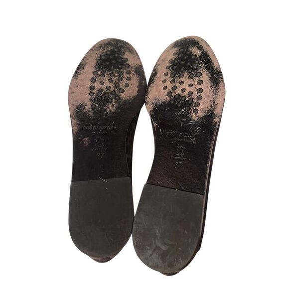 Pedro Garcia Womens Slip On Cheetah/Leopard‎ Suede Loafers Size 37 - Picture 4 of 5